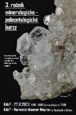 3.ročník Mineralogicko-paleontologické burzy 