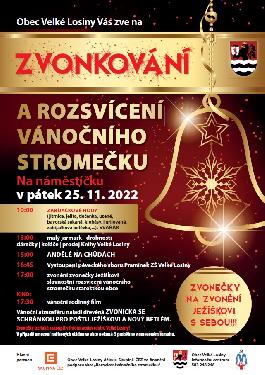 Zvonkovn a Rozsvcen vnonho stromeku - www.webtrziste.cz